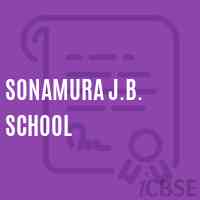 Sonamura J.B. School Logo