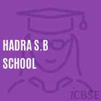 Hadra S.B School Logo