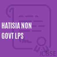 Hatisia Non Govt Lps Primary School Logo