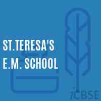 St.Teresa'S E.M. School Logo