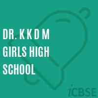 Dr. K K D M Girls High School Logo