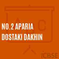 No.2 Aparia Dostaki Dakhin Primary School Logo