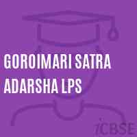 Goroimari Satra Adarsha Lps Primary School Logo