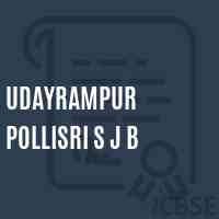 Udayrampur Pollisri S J B Primary School Logo