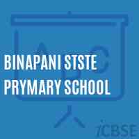 Binapani Stste Prymary School Logo