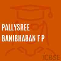 Pallysree Banibhaban F P Primary School Logo