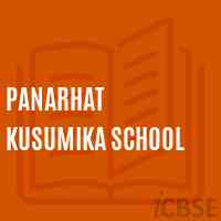 Panarhat Kusumika School Logo