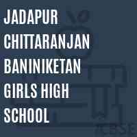 Jadapur Chittaranjan Baniniketan Girls High School Logo