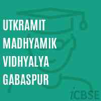 Utkramit Madhyamik Vidhyalya Gabaspur Secondary School Logo