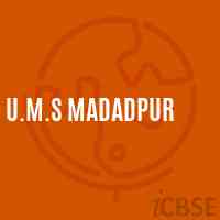 U.M.S Madadpur Middle School Logo