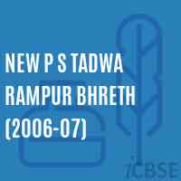 New P S Tadwa Rampur Bhreth (2006-07) Primary School Logo