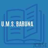 U.M.S. Baruna Middle School Logo