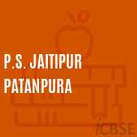 P.S. Jaitipur Patanpura Primary School Logo