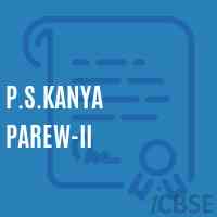 P.S.Kanya Parew-Ii Primary School Logo