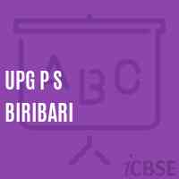 Upg P S Biribari Primary School Logo