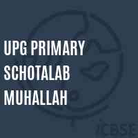 Upg Primary Schotalab Muhallah Primary School Logo