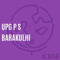 Upg P S Barakulhi Primary School Logo