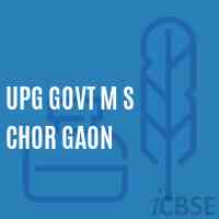 Upg Govt M S Chor Gaon Middle School Logo