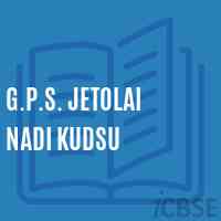 G.P.S. Jetolai Nadi Kudsu Primary School Logo