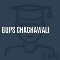 Gups Chachawali Middle School Logo