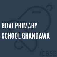 Govt Primary School Ghandawa Logo
