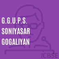 G.G.U.P.S. Soniyasar Gogaliyan Middle School Logo