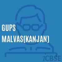 Gups Malvas(Kanjan) Middle School Logo