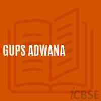 Gups Adwana Middle School Logo