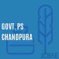 Govt. Ps Chandpura Primary School Logo