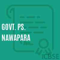 Govt. Ps. Nawapara Primary School Logo