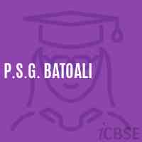 P.S.G. Batoali Primary School Logo
