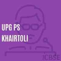Upg Ps Khairtoli Primary School Logo