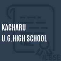 Kacharu U.G.High School Logo