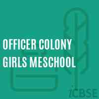 officer Colony Girls Meschool Logo