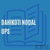 Dahikoti Nodal Ups Middle School Logo
