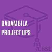 Badambila Project Ups Middle School Logo