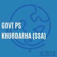 Govt Ps Khurdarha (Ssa) Primary School Logo