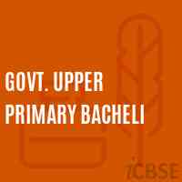 Govt. Upper Primary Bacheli Middle School Logo