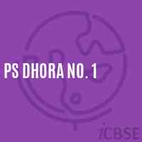 Ps Dhora No. 1 Primary School Logo