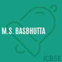M.S. Basbhutta Middle School Logo