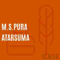 M.S.Pura Atarsuma Middle School Logo