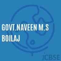 Govt.Naveen M.S Boilaj Middle School Logo