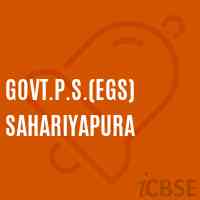 Govt.P.S.(Egs) Sahariyapura Primary School Logo