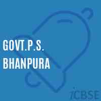 Govt.P.S. Bhanpura Primary School Logo
