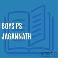 Boys Ps Jagannath Primary School Logo
