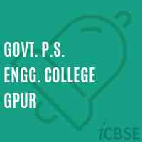 Govt. P.S. Engg. College Gpur Primary School Logo