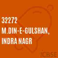 32272 M.Din-E-Gulshan,Indra Nagr Primary School Logo
