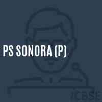 Ps Sonora (P) Primary School Logo