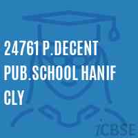 24761 P.Decent Pub.School Hanif Cly Logo