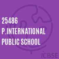 25486 P.International Public School Logo